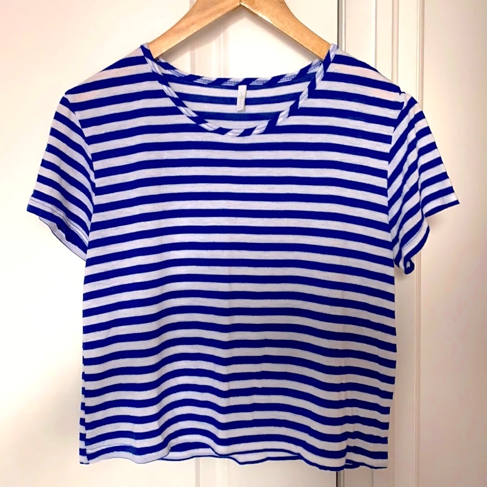 7 for all Mankind cropped t-shirt
